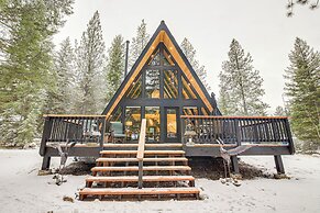 Stunning A-frame Cabin, Steps to Clark Fork River