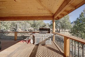 Airy Pine Cabin w/ Wraparound Deck Near Trails!