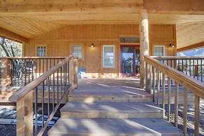 Airy Pine Cabin w/ Wraparound Deck Near Trails!