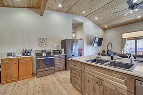 Airy Pine Cabin w/ Wraparound Deck Near Trails!