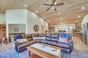 Airy Pine Cabin w/ Wraparound Deck Near Trails!