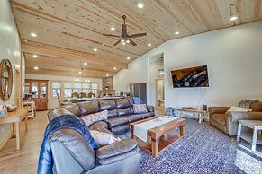 Airy Pine Cabin w/ Wraparound Deck Near Trails!