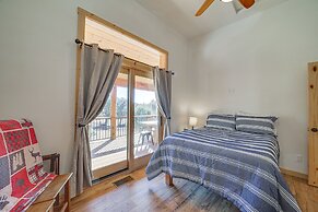 Airy Pine Cabin w/ Wraparound Deck Near Trails!