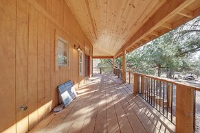 Airy Pine Cabin w/ Wraparound Deck Near Trails!