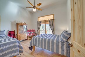 Airy Pine Cabin w/ Wraparound Deck Near Trails!