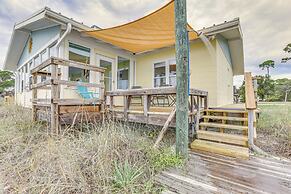 Beachfront Alligator Point Retreat: Steps to Sand!