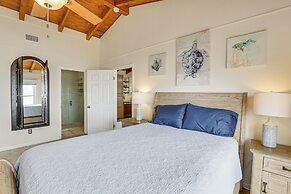 Beachfront Alligator Point Retreat: Steps to Sand!