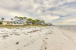 Beachfront Alligator Point Retreat: Steps to Sand!