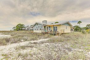 Beachfront Alligator Point Retreat: Steps to Sand!