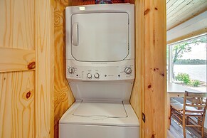 Lake Hubert Cabin w/ Private Deck + Boat Dock