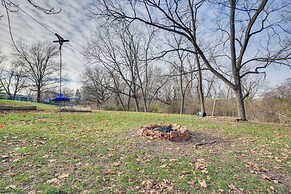 Cozy Liberty Getaway w/ Fire Pit & Patio!