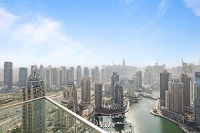 Pure Living - Standing Sea View in this 3BR in Dubai Marina