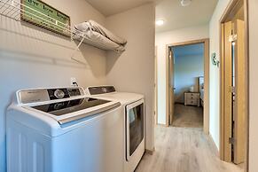 Canal-front Home in Ocean Shores w/ Dock & Views!