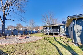 Walk to Boat Ramp: Fenced Home in Jeffersonville!