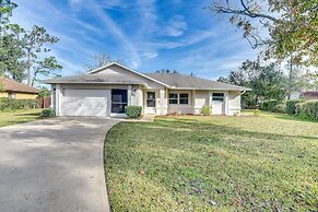 Coastal Palm Coast Home w/ Heated Pool + Lanai!