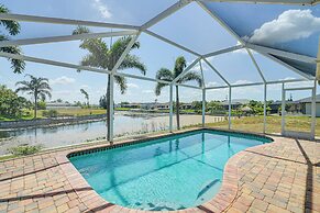 Heated Pool & Patio: Canal-front Cape Coral Home!