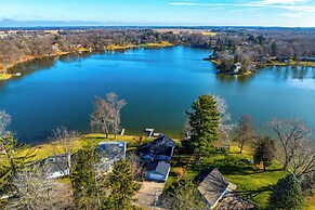 Lakefront Paw Paw Cottage w/ Boats & 2 Docks!