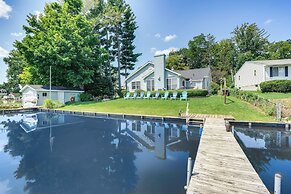 Lakefront Paw Paw Cottage w/ Boats & 2 Docks!
