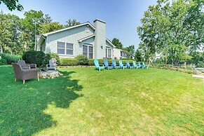 Lakefront Paw Paw Cottage w/ Boats & 2 Docks!