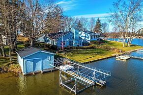Lakefront Paw Paw Cottage w/ Boats & 2 Docks!