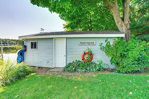 Lakefront Paw Paw Cottage w/ Boats & 2 Docks!
