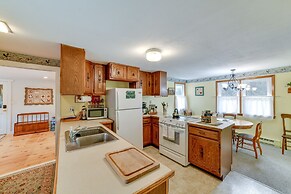 Fire Pit & On-site Pond: Wooded Walton Home!