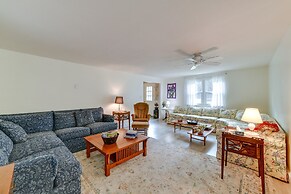 Fire Pit & On-site Pond: Wooded Walton Home!