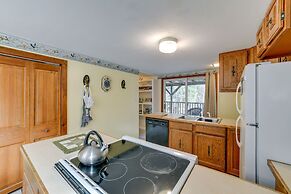 Fire Pit & On-site Pond: Wooded Walton Home!