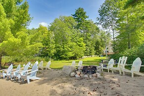 Panther Pond Cabin w/ 200 Ft Sand Beach & Dock!