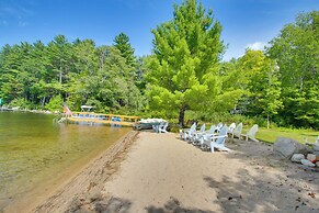 Panther Pond Cabin w/ 200 Ft Sand Beach & Dock!