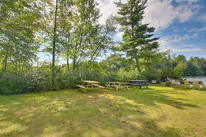 Panther Pond Cabin w/ 200 Ft Sand Beach & Dock!