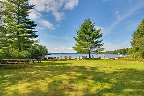 Panther Pond Cabin w/ 200 Ft Sand Beach & Dock!