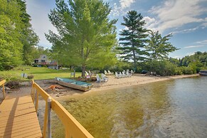 Panther Pond Cabin w/ 200 Ft Sand Beach & Dock!