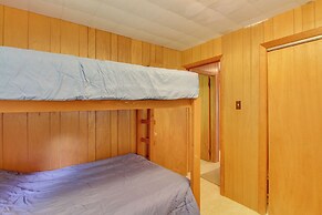 Panther Pond Cabin w/ 200 Ft Sand Beach & Dock!