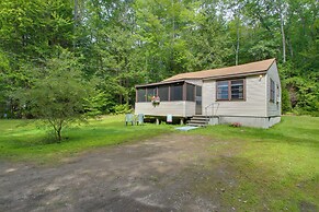 Panther Pond Cabin w/ 200 Ft Sand Beach & Dock!