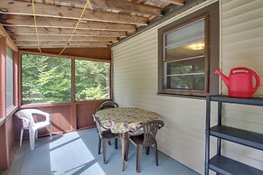 Panther Pond Cabin w/ 200 Ft Sand Beach & Dock!