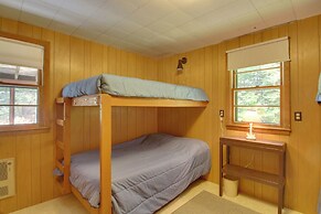 Panther Pond Cabin w/ 200 Ft Sand Beach & Dock!