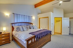 Hat Island Home w/ Stunning View & Wraparound Deck