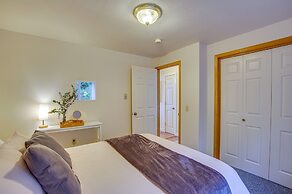 Hat Island Home w/ Stunning View & Wraparound Deck