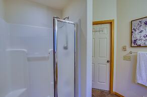 Hat Island Home w/ Stunning View & Wraparound Deck