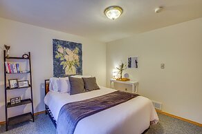 Hat Island Home w/ Stunning View & Wraparound Deck