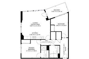 Modern North Acton Flat With City View