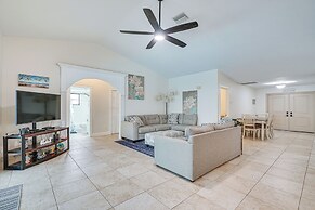 5 Mi to Downtown: Cape Coral Retreat w/ Lanai!