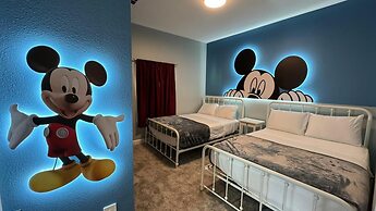 Free Waterpark 5Bd Close to Disney Private Pool