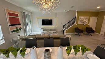 Free Waterpark 5Bd Close to Disney Private Pool