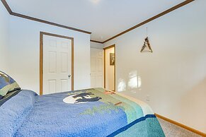 < 1 Mi to Beach: Peaceful Brant Lake Home!