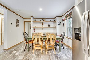 < 1 Mi to Beach: Peaceful Brant Lake Home!