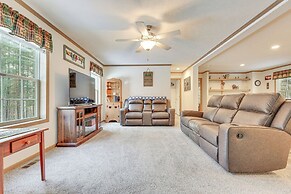 < 1 Mi to Beach: Peaceful Brant Lake Home!