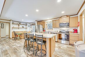 < 1 Mi to Beach: Peaceful Brant Lake Home!