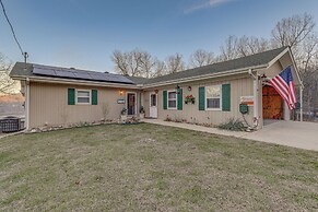 Waterfront Cherokee Village Home w/ Private Dock!